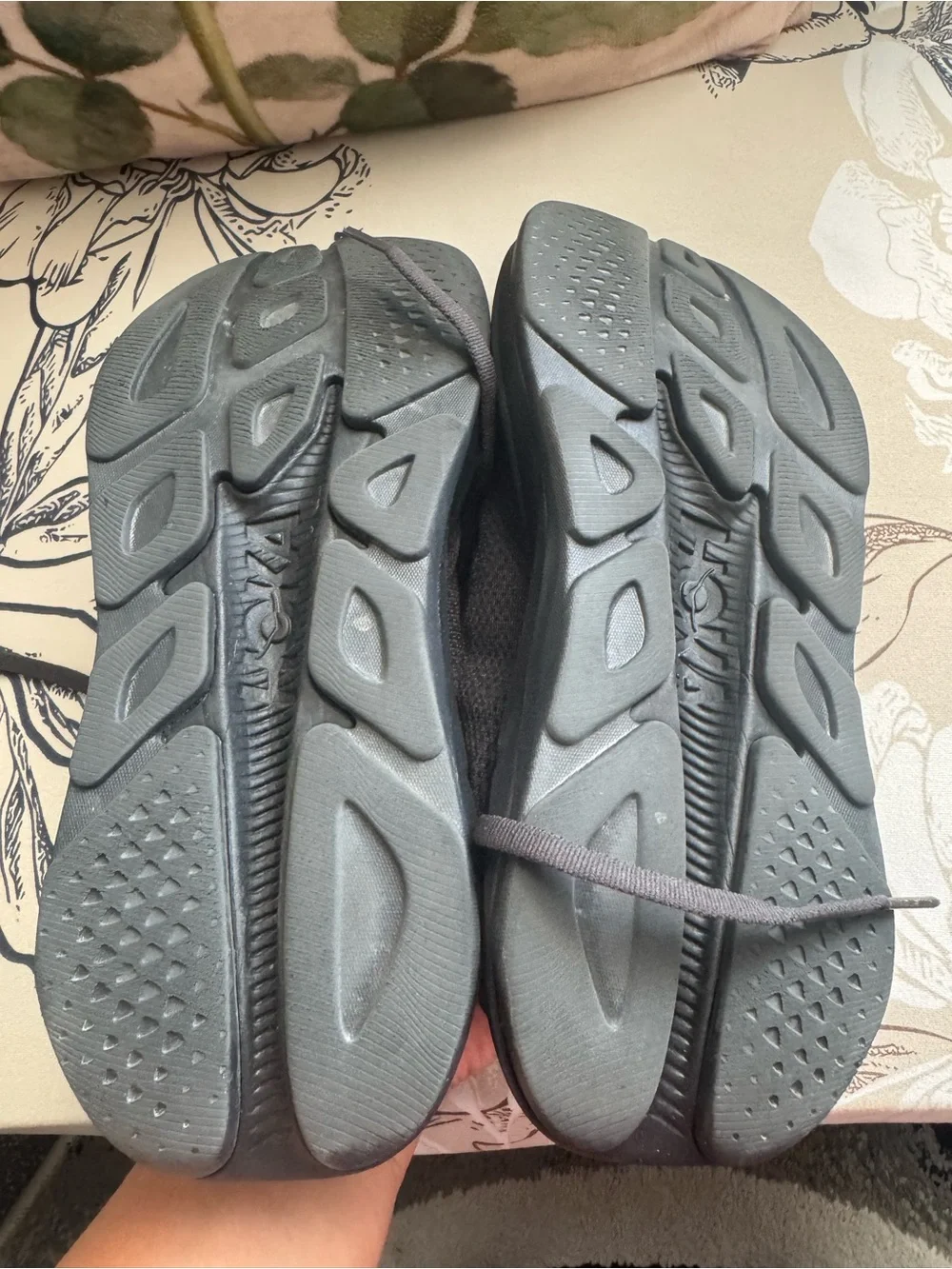 Hoka One One Black Athletic Running Shoes